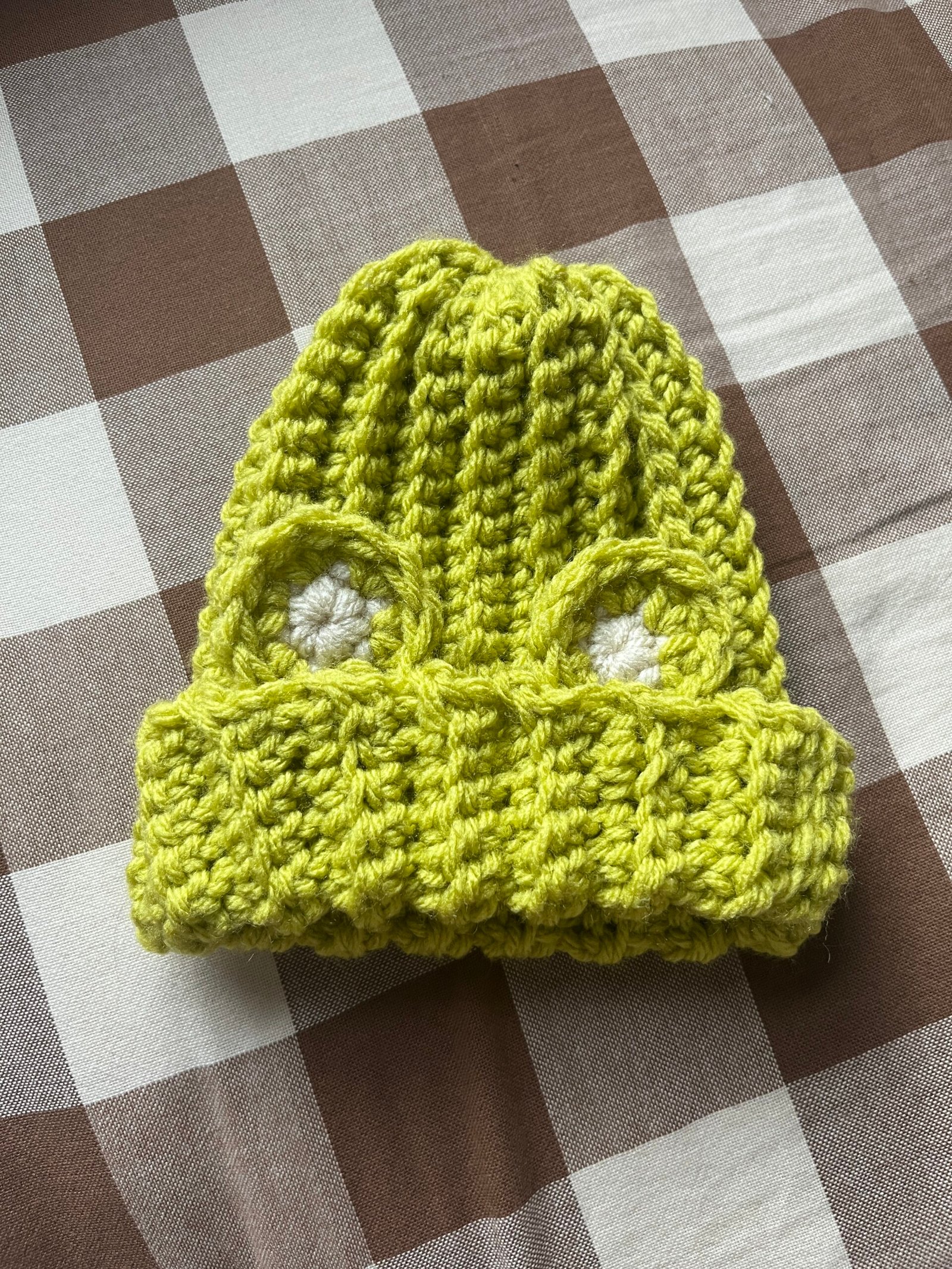 Froggin’ Around Free Crochet Beanie Pattern